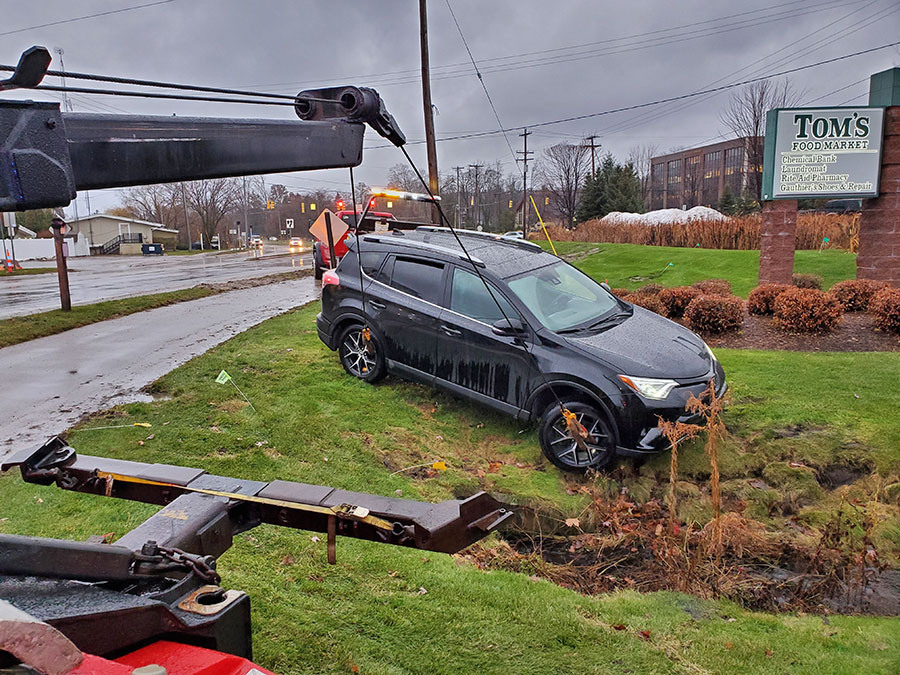 Vehicle recovery in Northern Michigan 